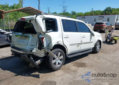 2014 Honda Pilot Touring from USA, damaged, VIN 5FNYF4H96EB054214
